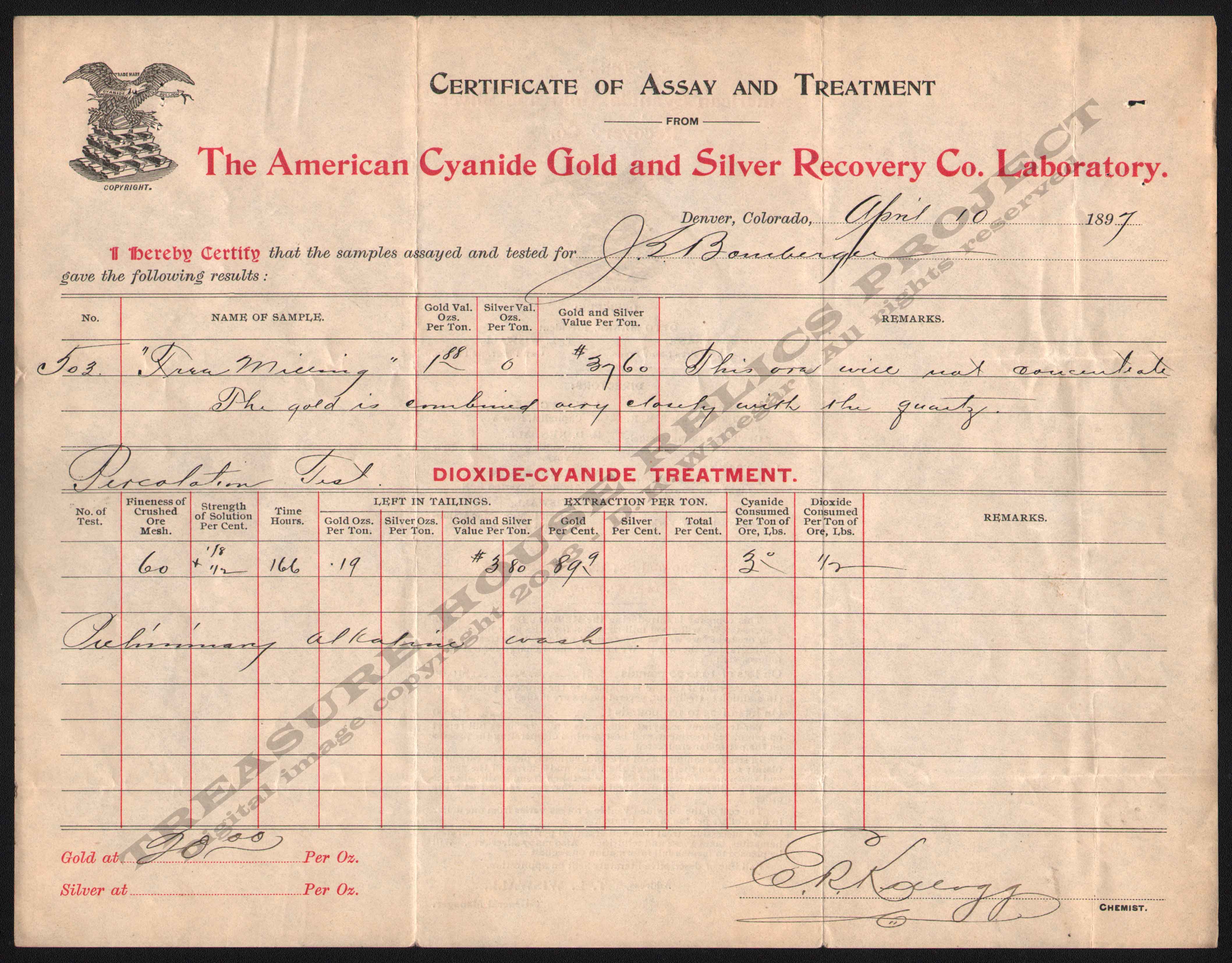 LETTERHEAD/ASSAY_AMERICAN_CYANIDE_GOLD_AND_SILVER_RECOVERY_COMPANY_LABORATORY_DENVER_COLORADO_1897_4_10_FRONT_DSW_323_400_CROP_EMBOSS.jpg